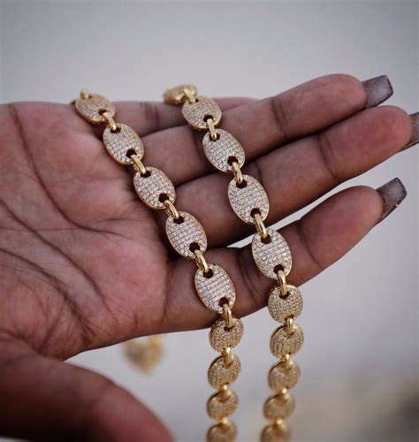 how much is a gucci chain|Gucci link chains for men.